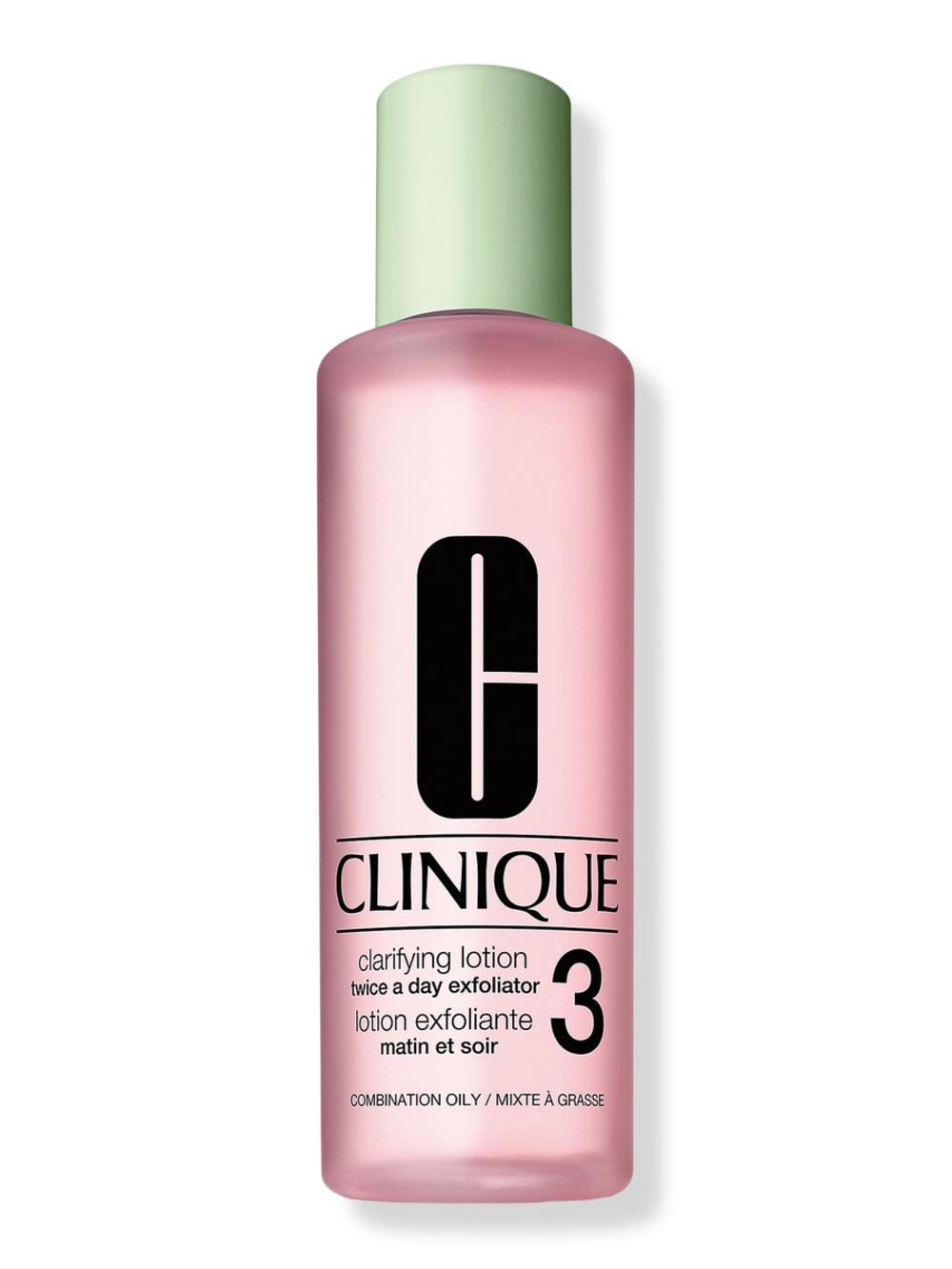 Clinique Clarifying Lotion 3/ 2xDay Exfoliator/ComboOily Skin X-Lg 13.5 Oz. NEW!